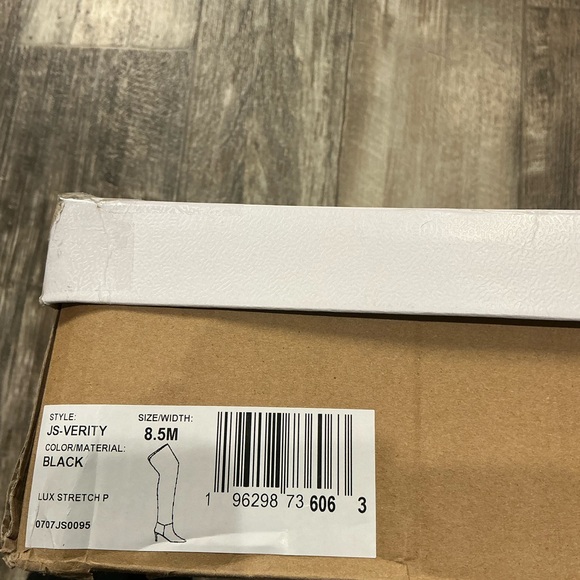 Jessica Simpson Varity Black Over the Knee Boots Size 8.5 - Picture 9 of 16